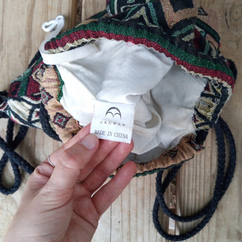 Boho Drawstring Backpack - Picture 6 of 7